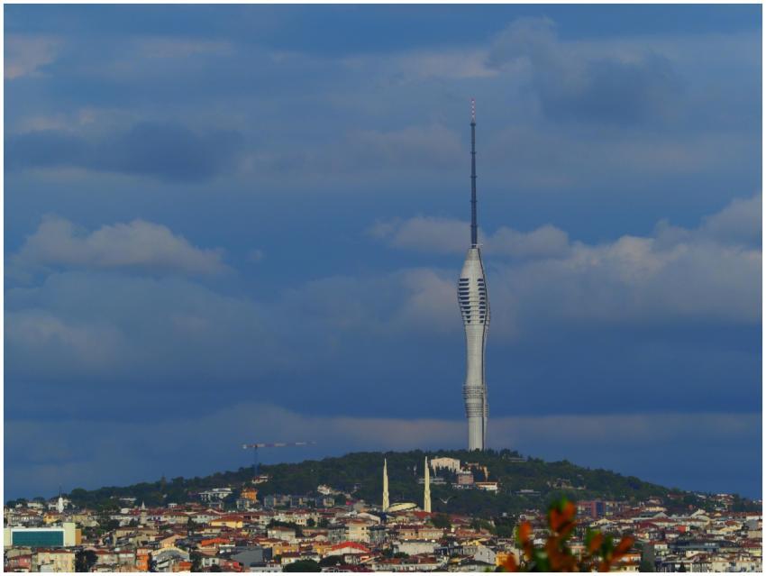 Scenic view of Istanbul cityscape featuring a prom