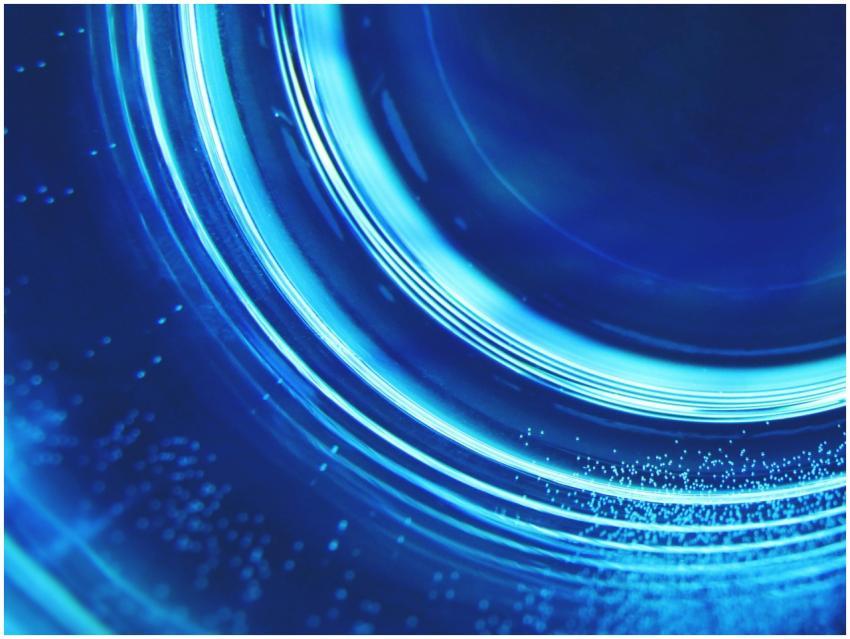 Vivid abstract image capturing blue water ripples