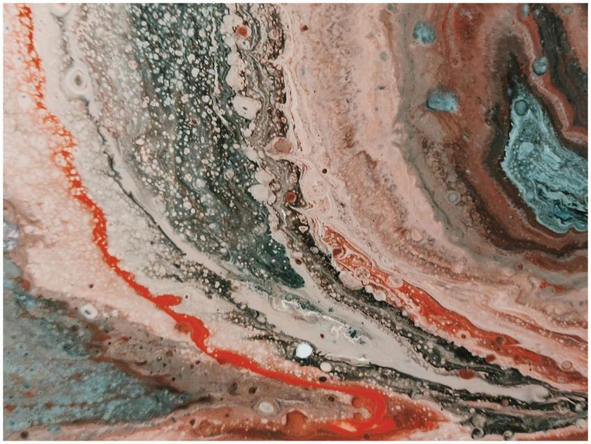 A captivating abstract painting showcasing swirlin