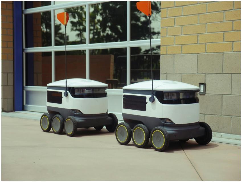 Futuristic autonomous robots designed for efficien