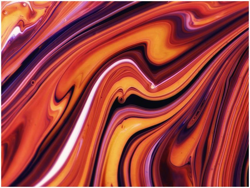 Dynamic abstract artwork featuring swirling vibran