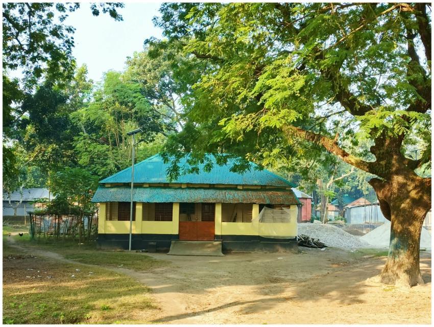 Rustic Rural House Surrounded