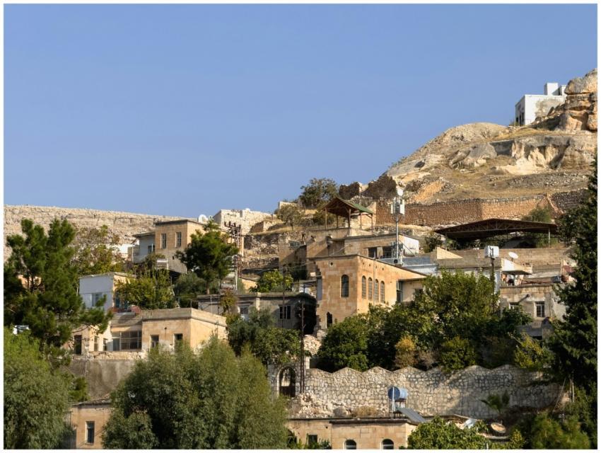 Charming hillside view of traditional stone archit
