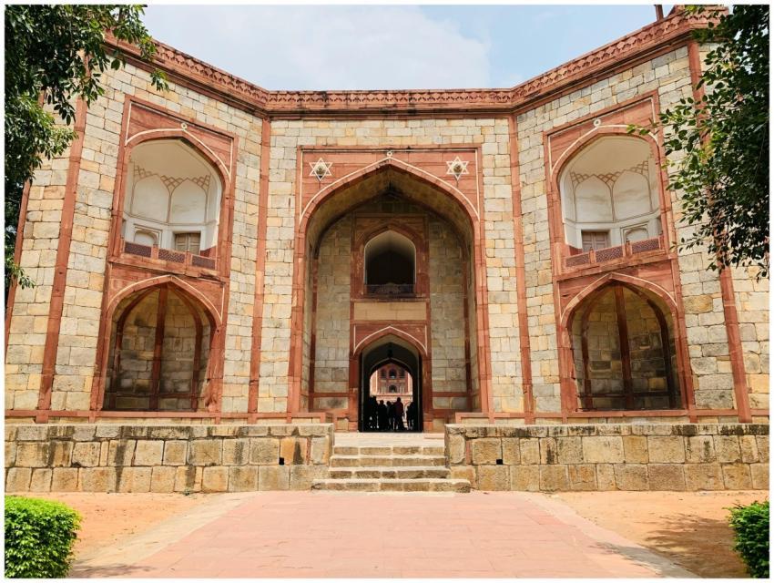 Exterior view of Bu Halima Gateway in India showca