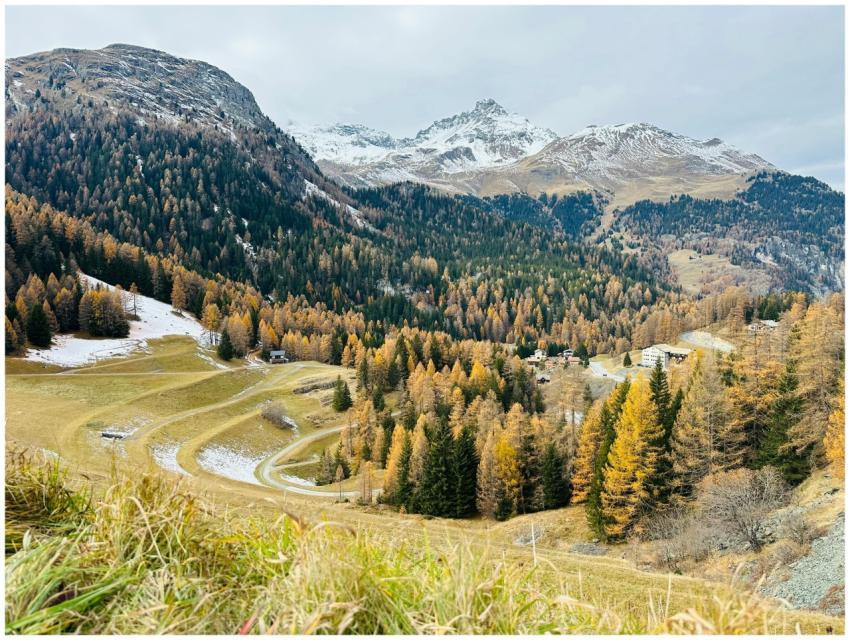 Scenic Alpine Landscape Autumn