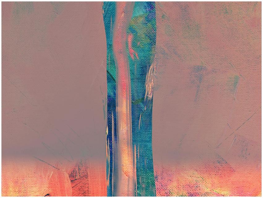 Vibrant abstract artwork with a blend of colors an