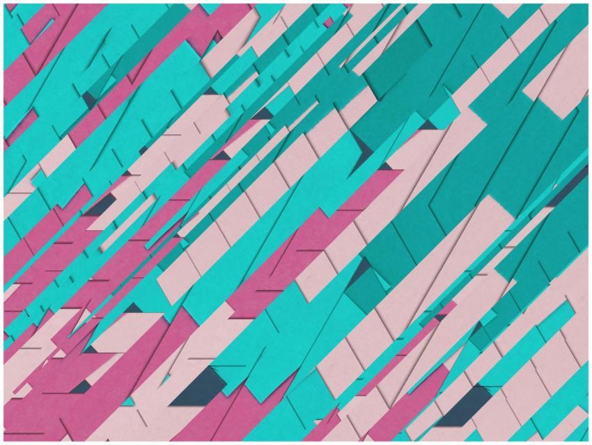 Vibrant geometric abstract background with pastel