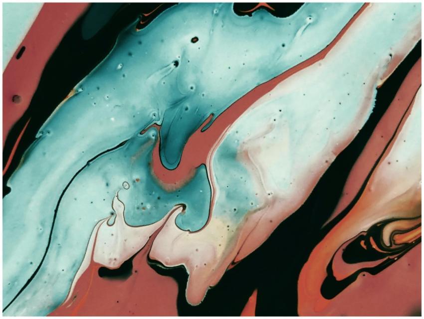 Vibrant abstract fluid art with swirling colors cr