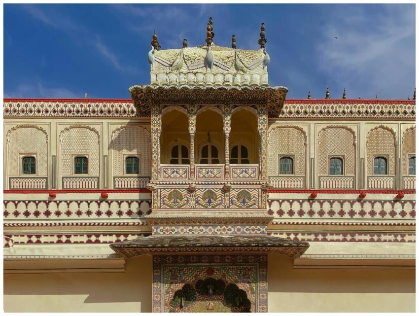 Ornate Facade Jaipur Haveli