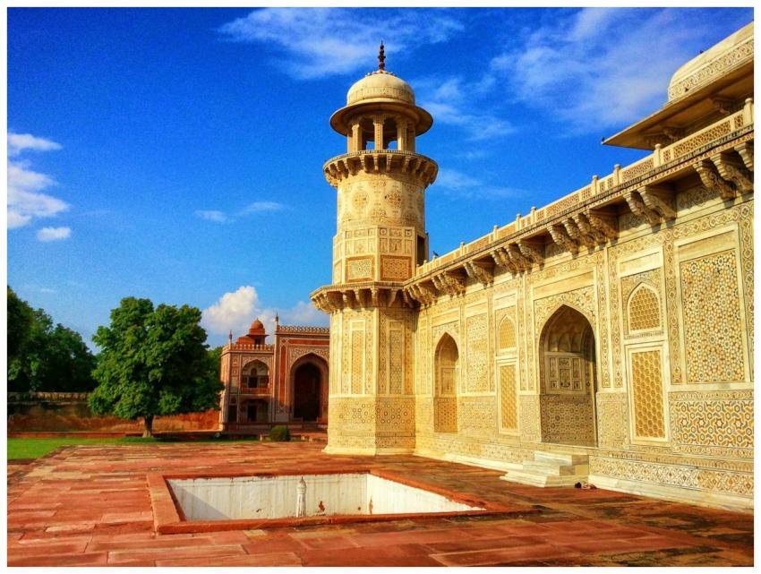 Stunning Indian monument showcasing intricate desi