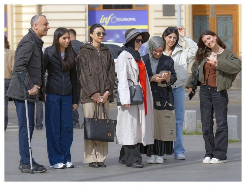 People Tourists Casual Posing