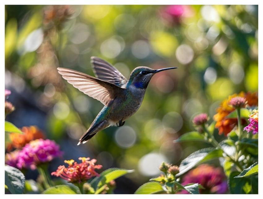 Humming-Bird Bird Nature Wildlife