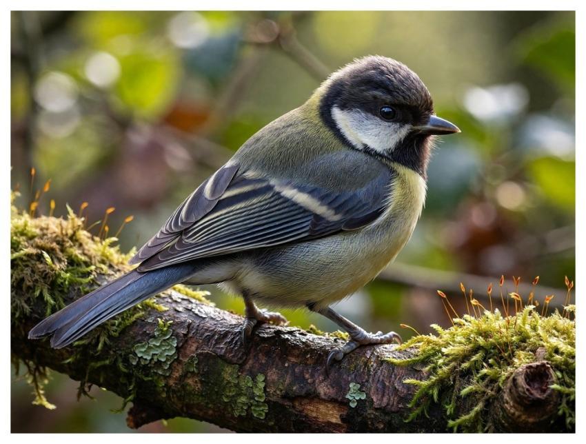 Great Tit Nature Bird Animal