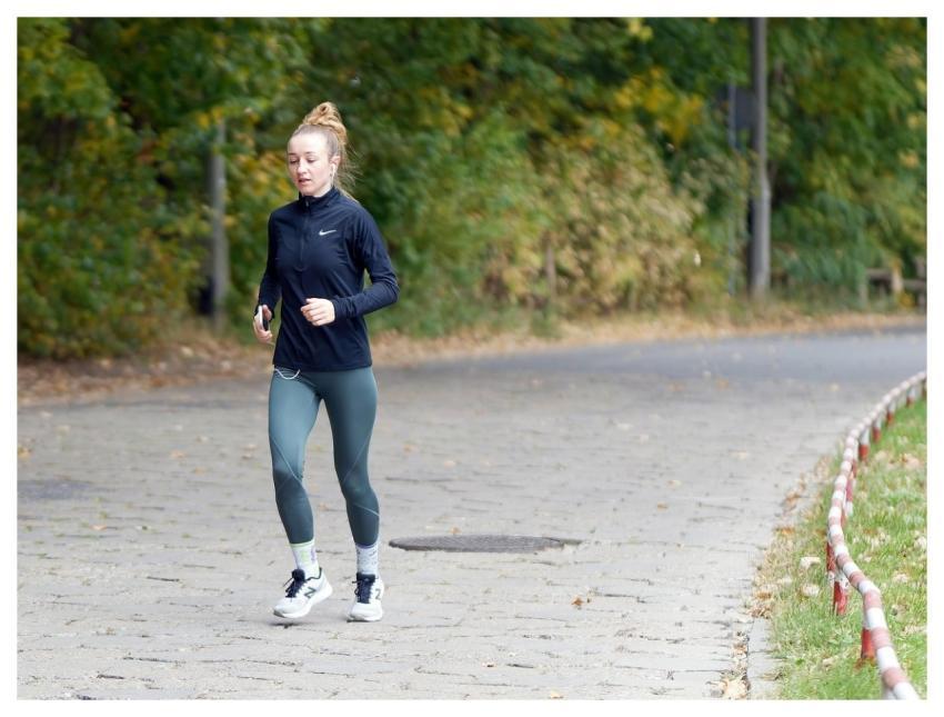 Woman Lady Jogging Exercise