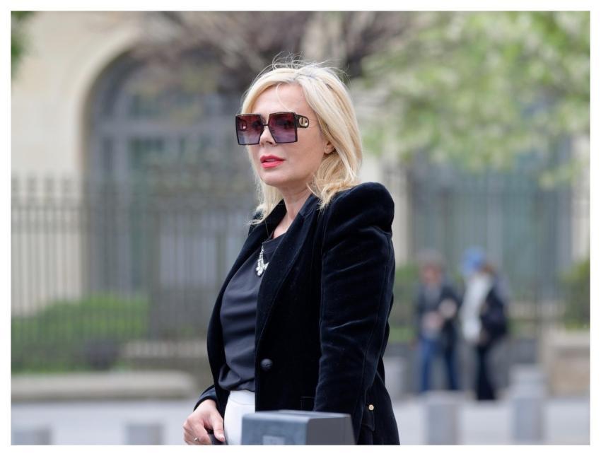 Woman Blonde Sunglasses Outdoors