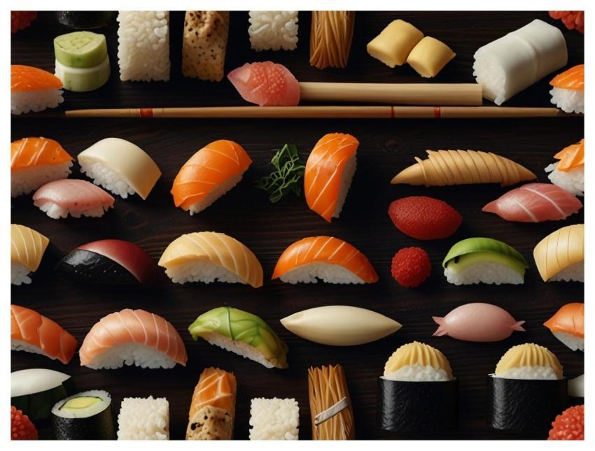 Sushi Food Restaurant Japanese