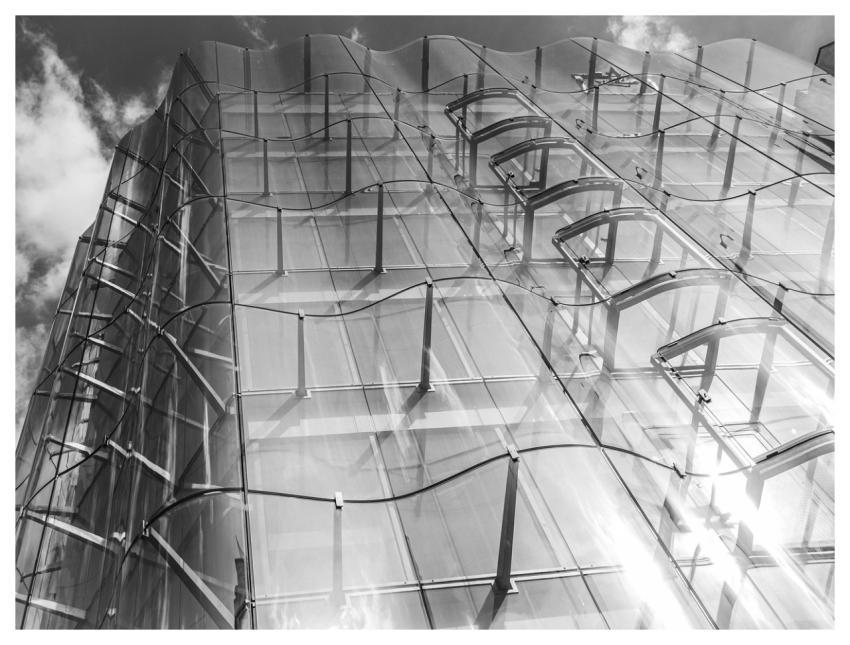 Samaritaine Facade Paris Monochrome