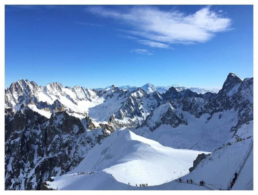 Mountains Snow Eternal Snow Blue Sky