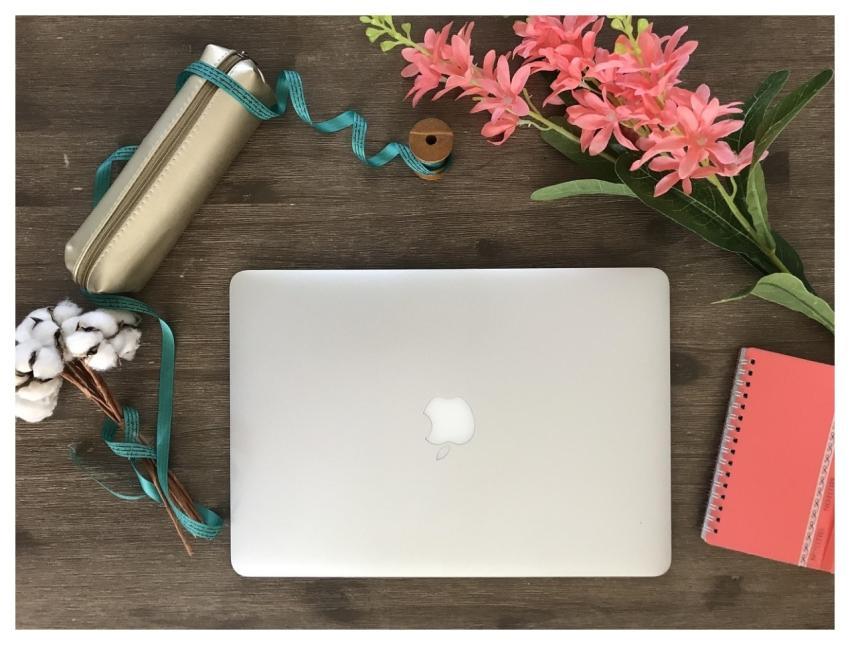 Macbook Working Laptop Business