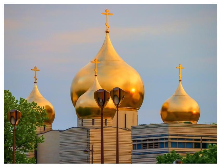 Russian Orthodox Church Church Paris Gold
