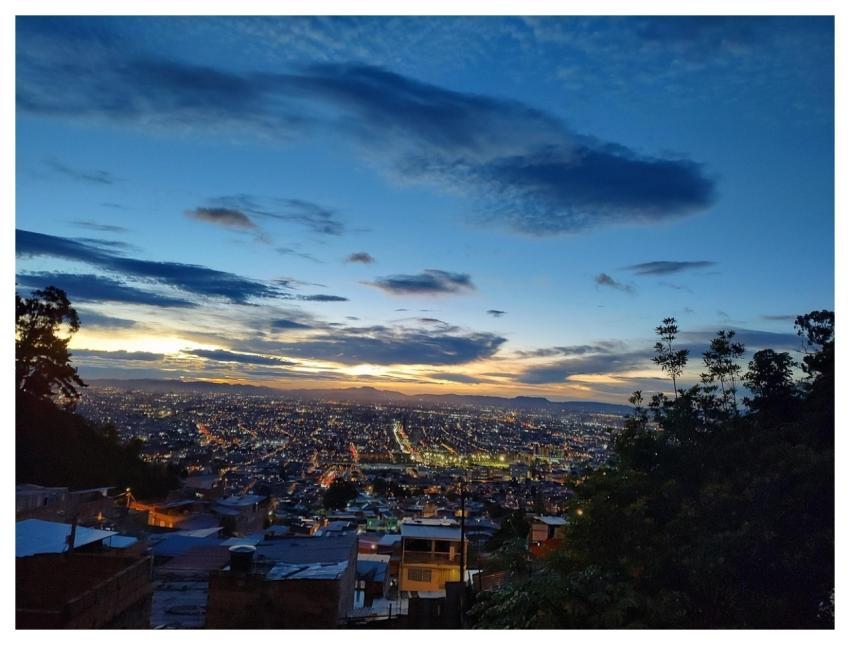 Sunset Night Sky Sky Bogot