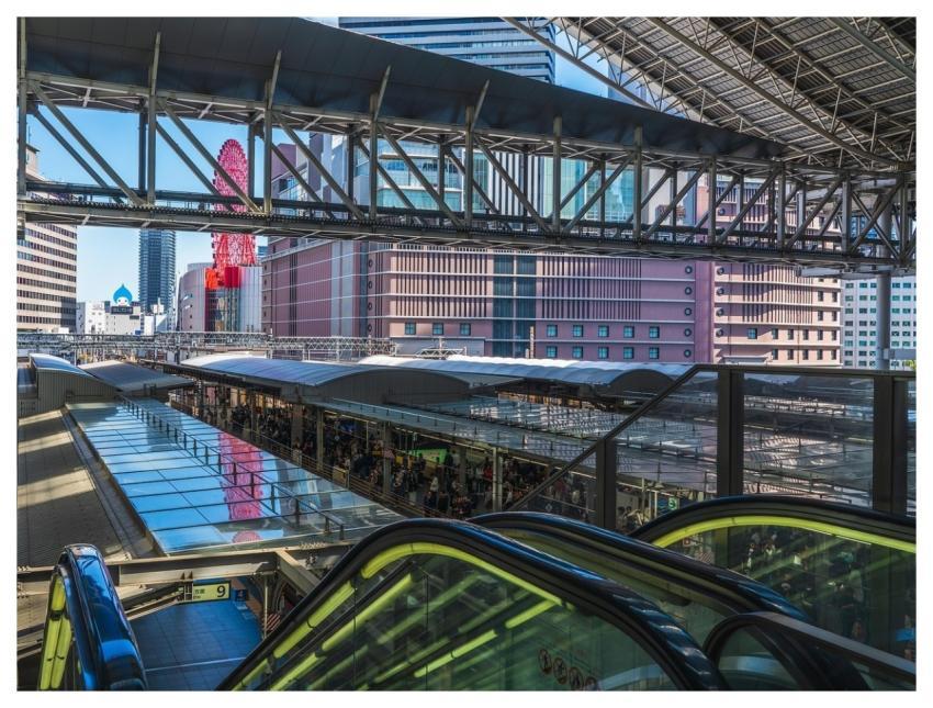 Shin-Osaka Train Station Station Tracks Rails