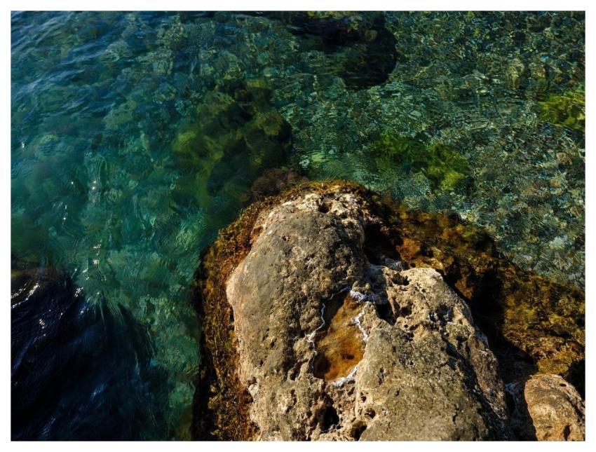 Rock Ocean Water Mediterranean