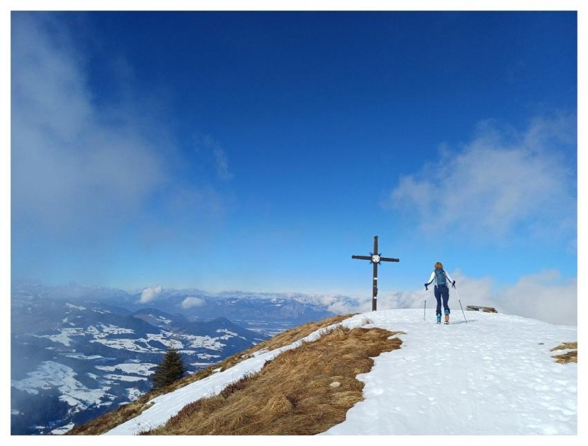 Peak Happiness Backcountry Skiiing Summit Cross We