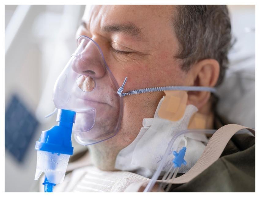Patient Male Oxygen Care