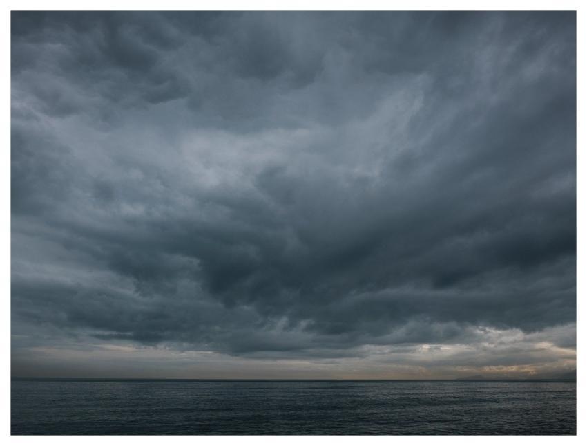 Storm Cloudy Sea Dramatic Sky