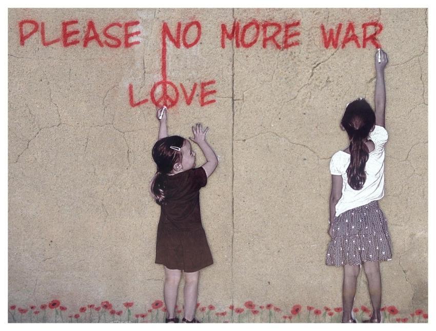 Peace Graffiti Street Art Art