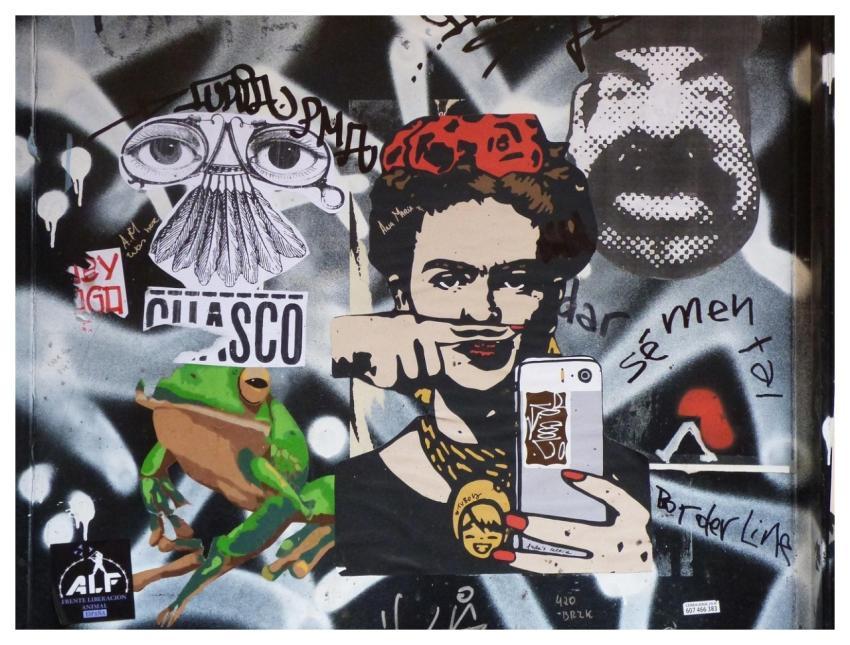 Urban Art Graffiti Collage Street Art