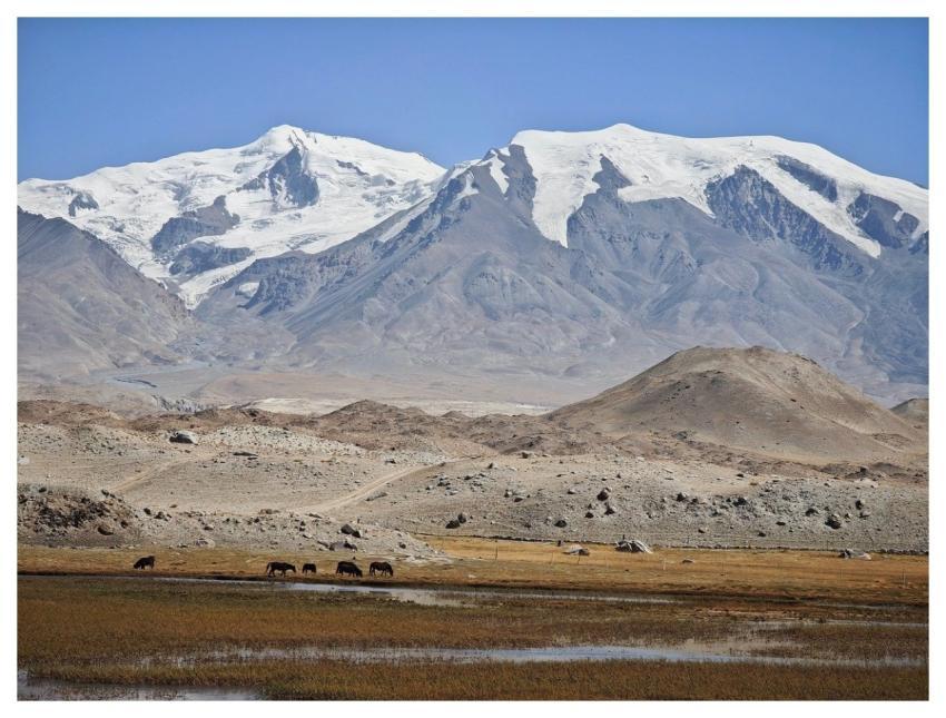 Muztagh Mountain Xinjiang China