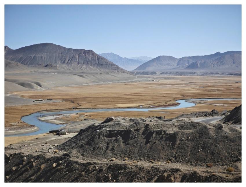 Tajikistan Panj River Mountains Pamir