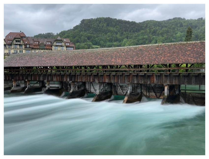 River Water Landscape Bridge