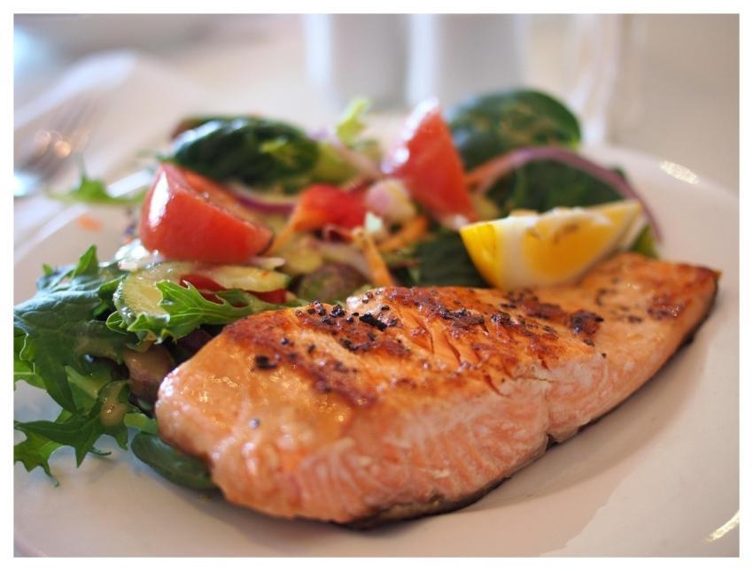 New Year's Eve Salmon Fish Seafood