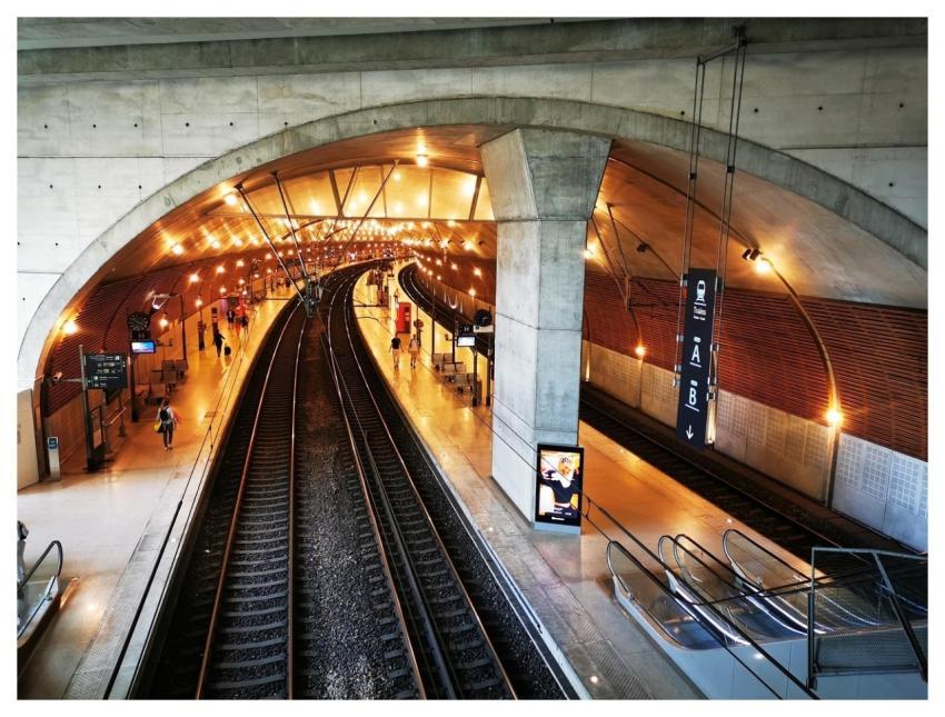 Train Station Train Platform Train Tracks Tracks