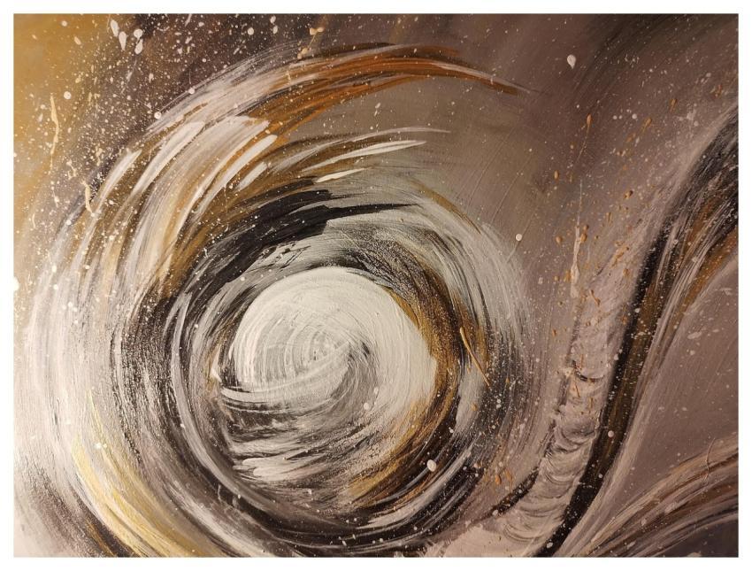 Painting Abstract Swirl Art