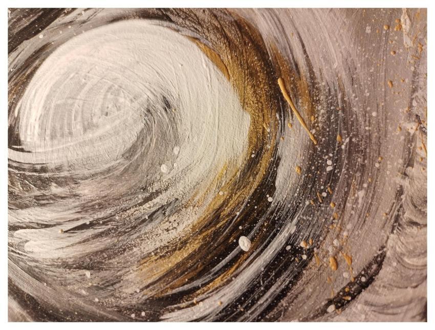 Painting Abstract Swirl Art