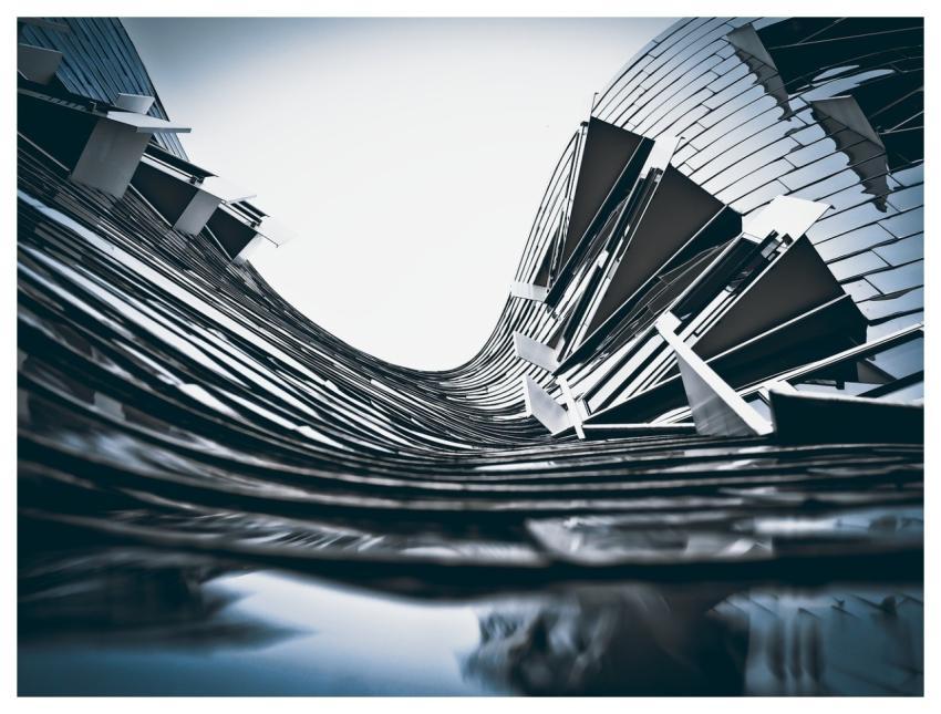 Abstract Building Architecture Modern