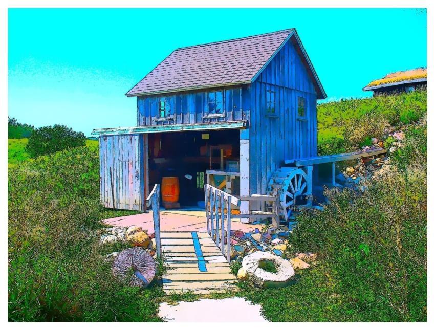 Barn Mill Building Old