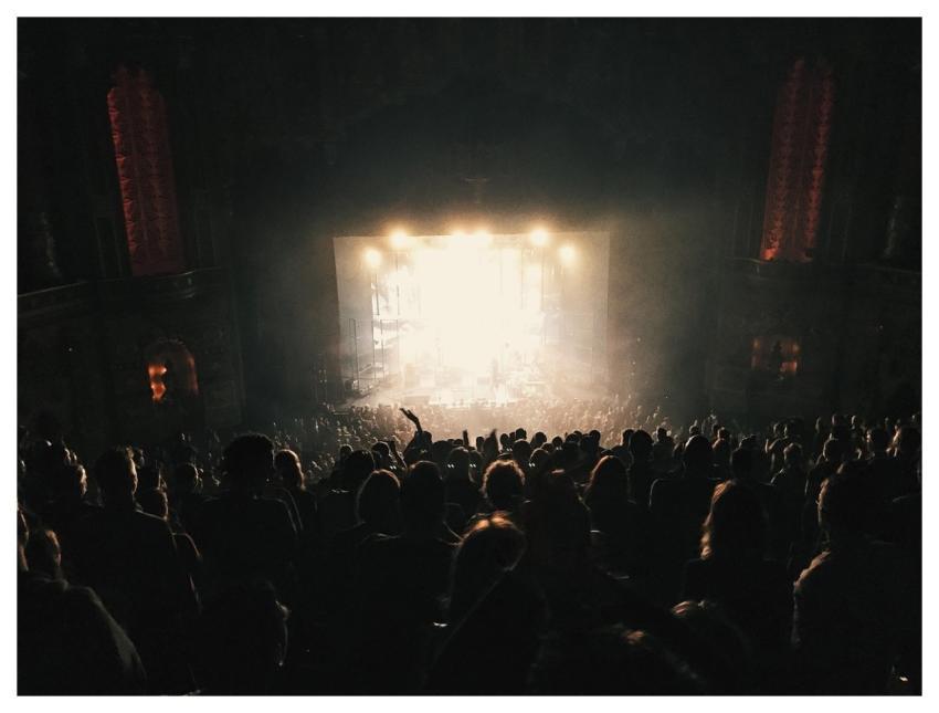 Audience Backlit Band Battle
