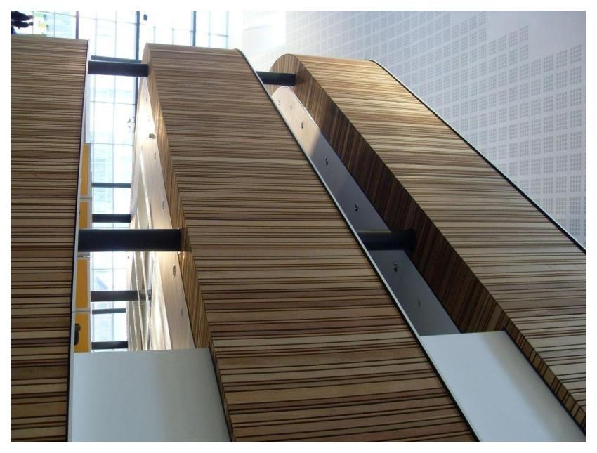 Wood Lines Three Sections