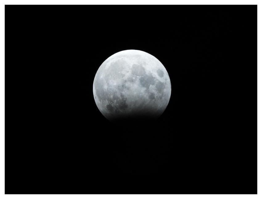 Moon Sky Night Eclipse