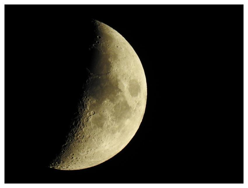 Moon Nature Night Half Moon