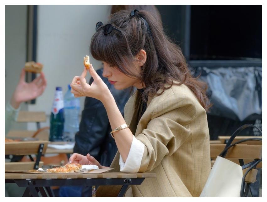 Woman Young Girl Food