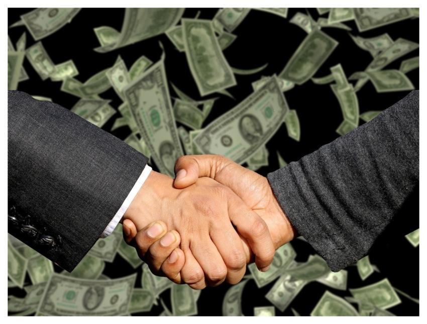 Handshake Agreement Trade Business