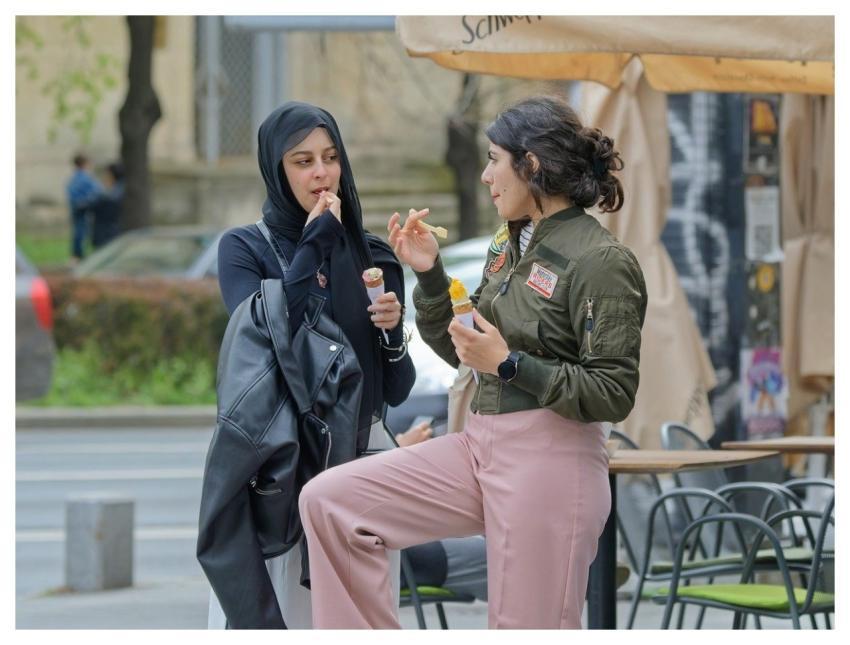 Women Young Girls Friends