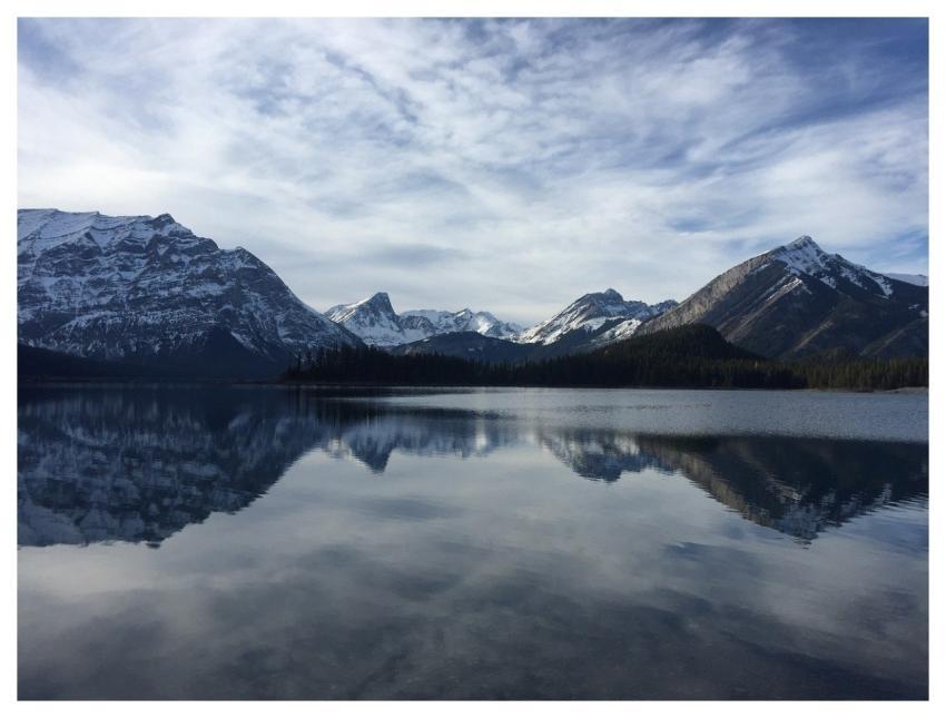 Kananaskis Lake Mountains Nature