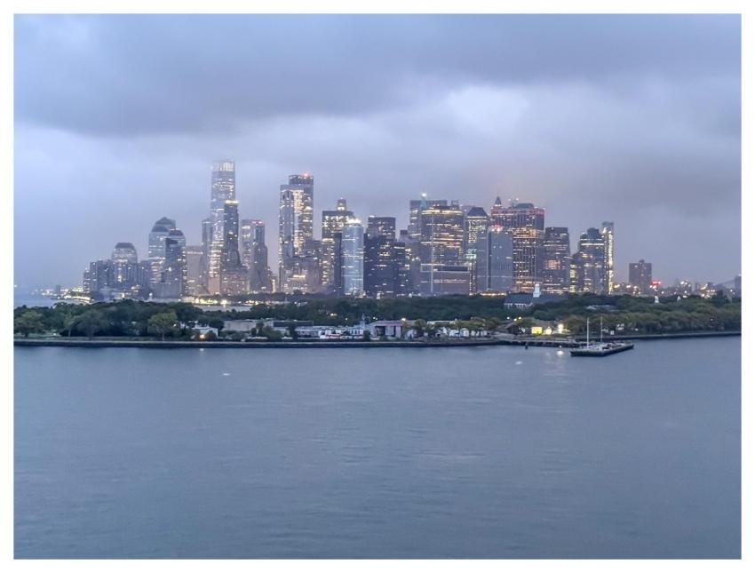 New York City Night Manhattan City